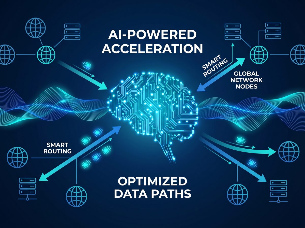 加速器扶墙AI智能路由技术